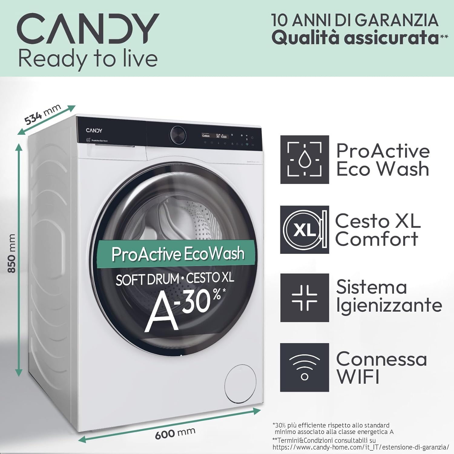Lavatrice candy