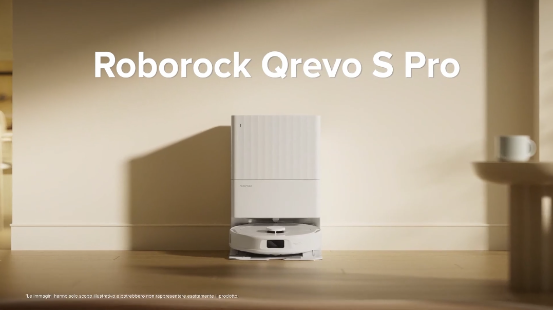 Roborock Qrevo S Pro a 489€: potenza estrema e manutenzione zero al miglior prezzo di sempre
