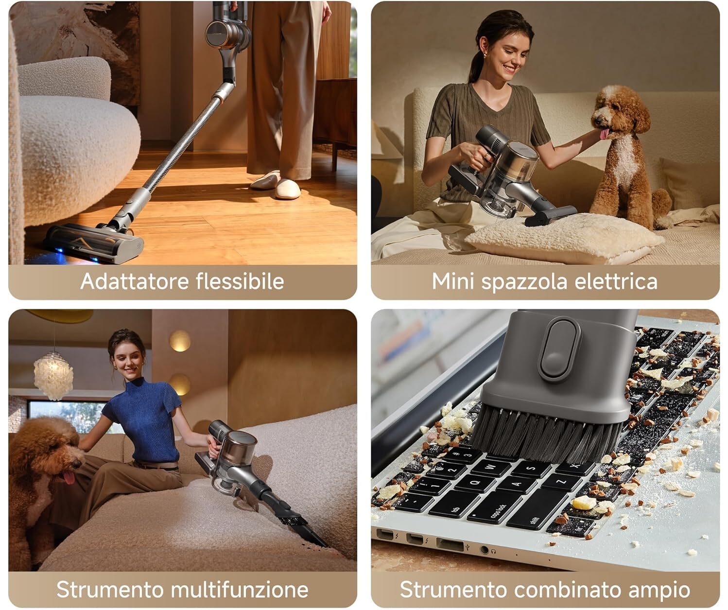 90 minuti di autonomia e nuovo minimo storico su Amazon per l'aspirapolvere Dreame R30