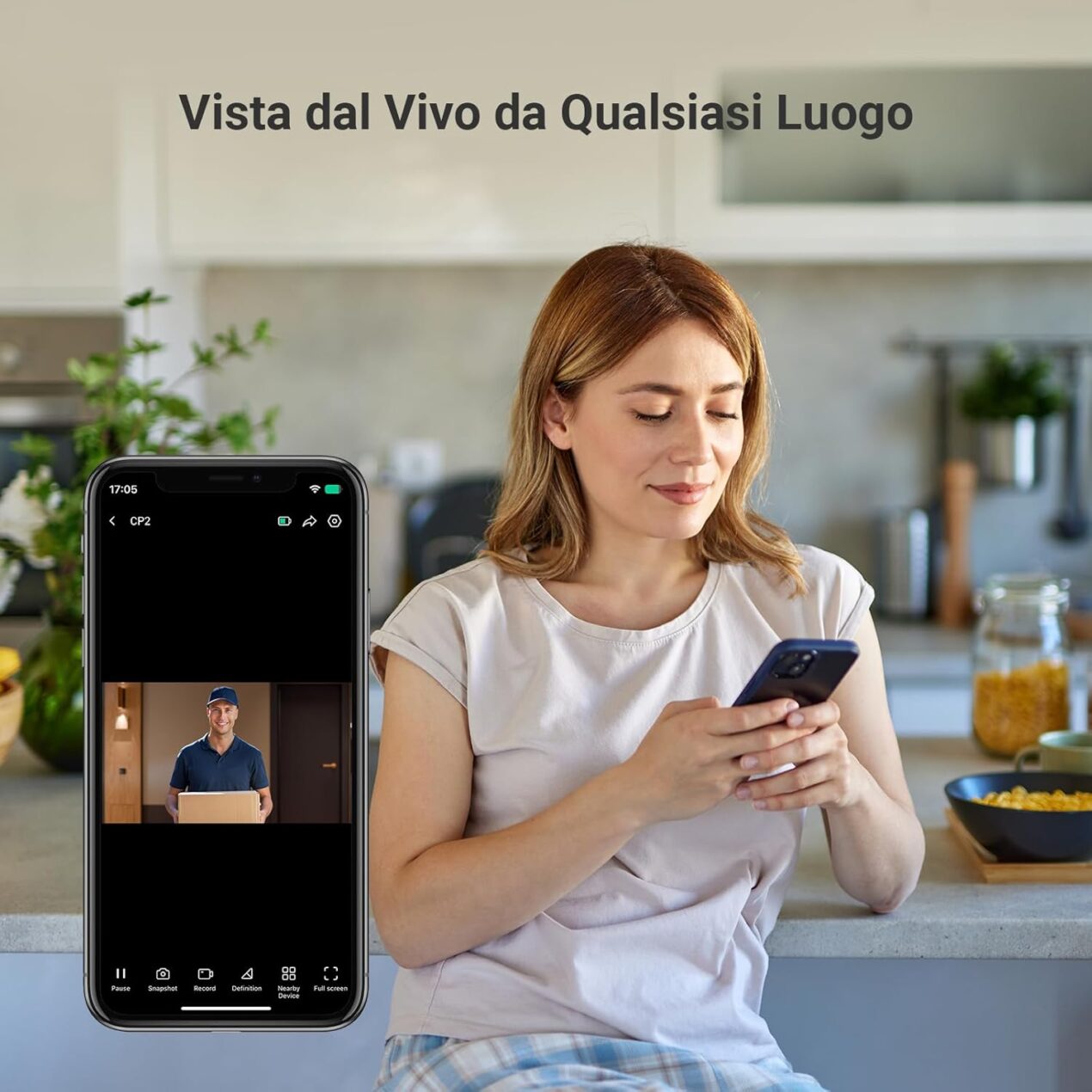 EZVIZ CP2: spioncino digitale wireless in offerta su Amazon