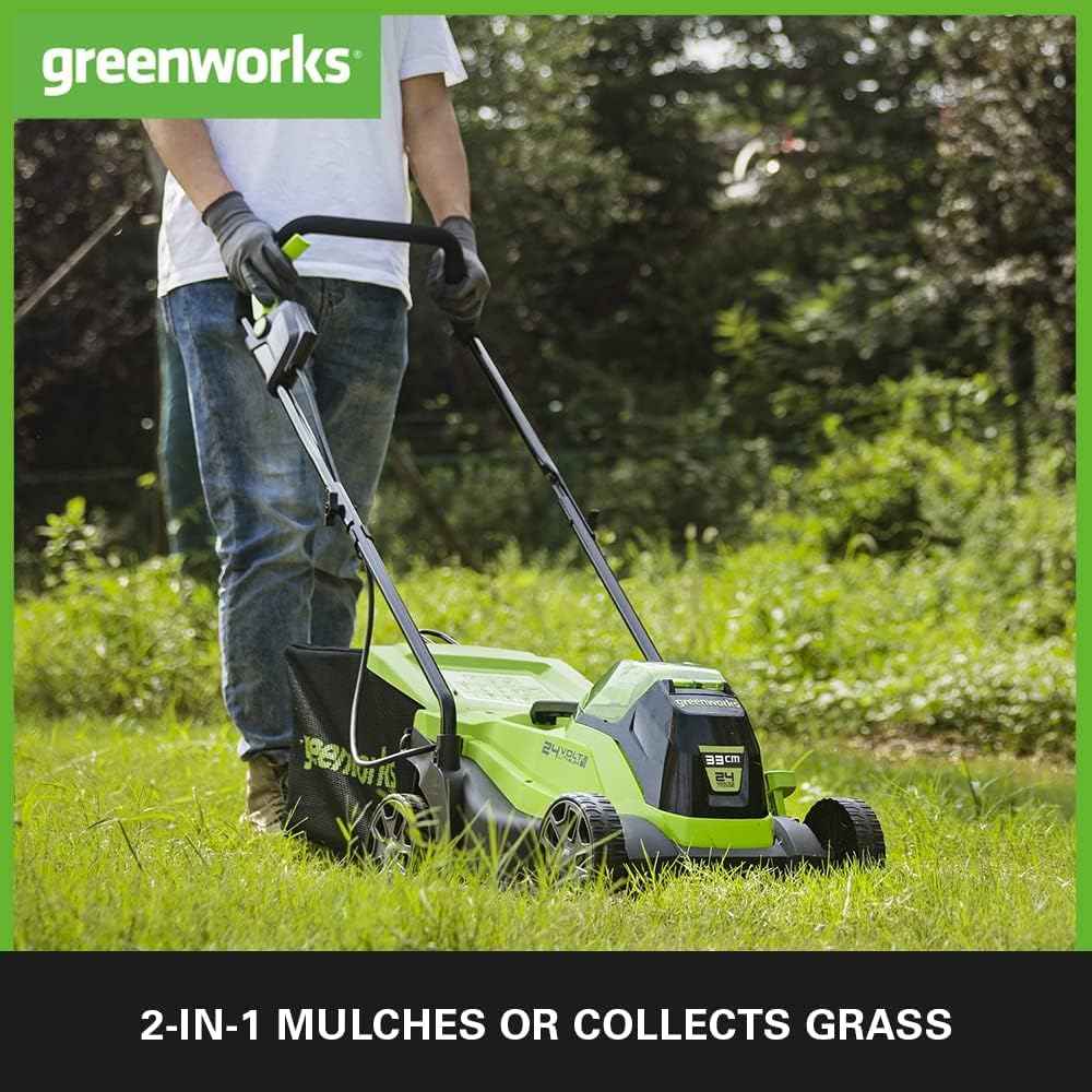 Tagliaerba Greenworks 24V brushless: -39% su Amazon, solo 104€