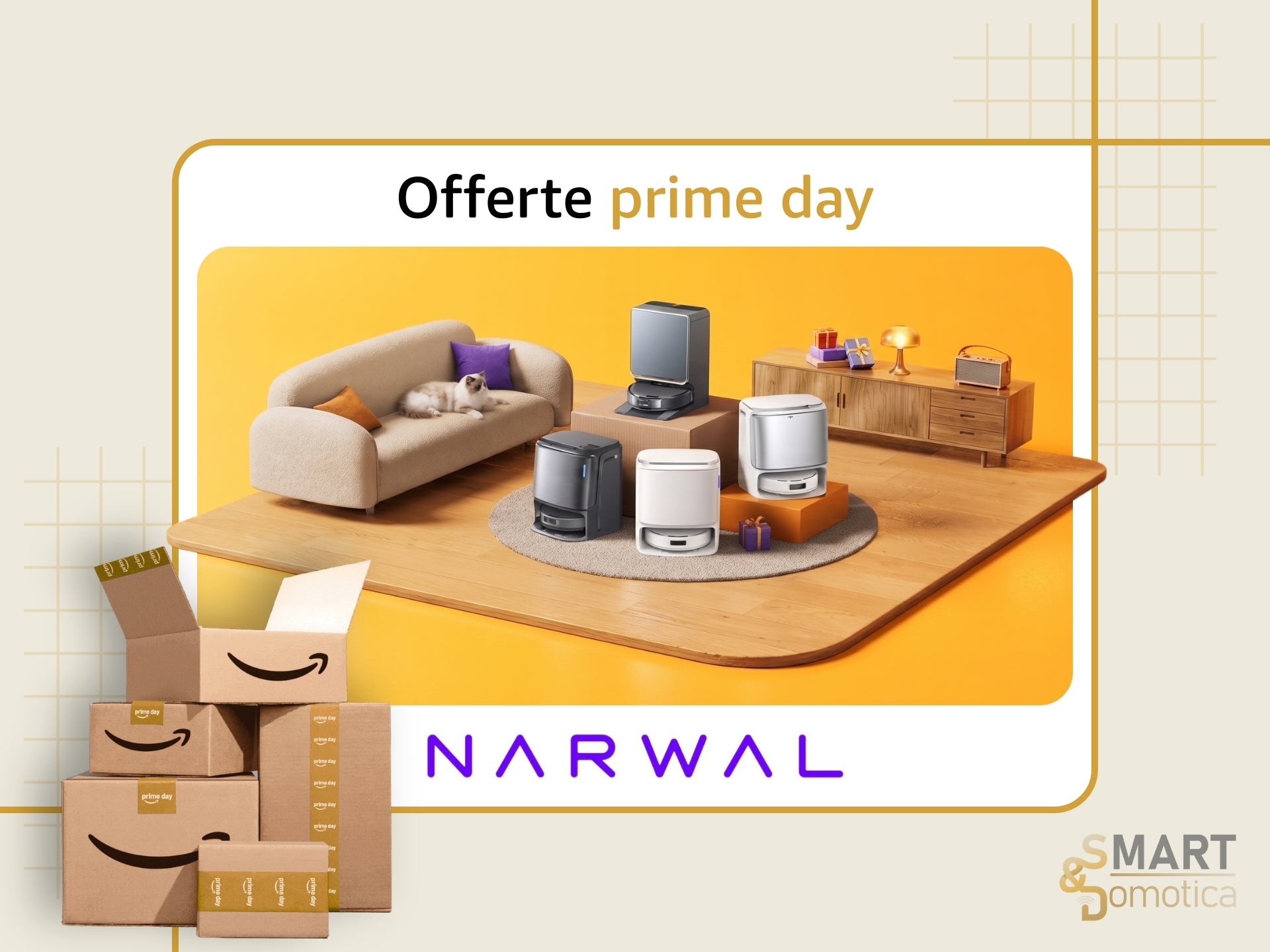 Amazon Prime Day - Offerte Narwal