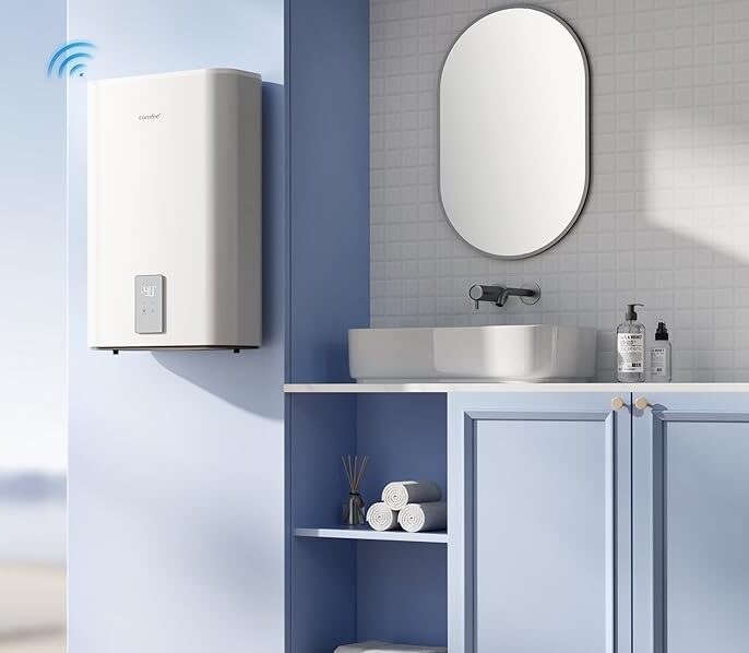 Scaldabagno smart Comfee: offerta Amazon a 219€ con Wi-Fi e Alexa