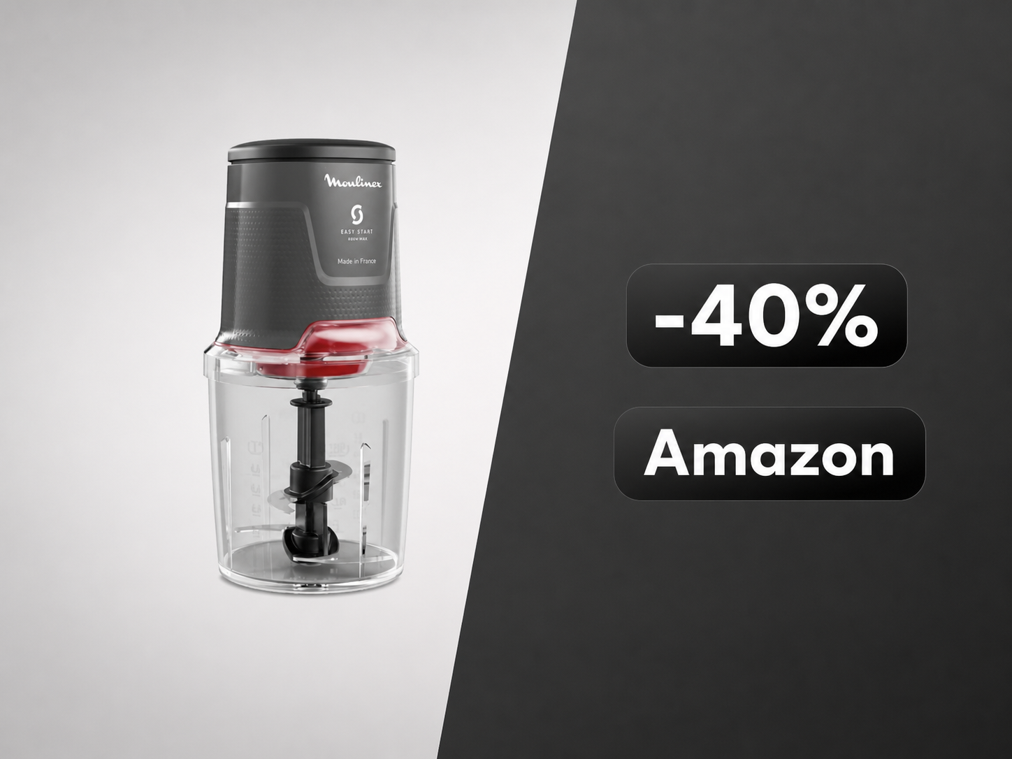 Moulinex Easy Press AT740H a soli 29,99€ su Amazon: il tritatutto made in France che non ti aspetti a questo prezzo