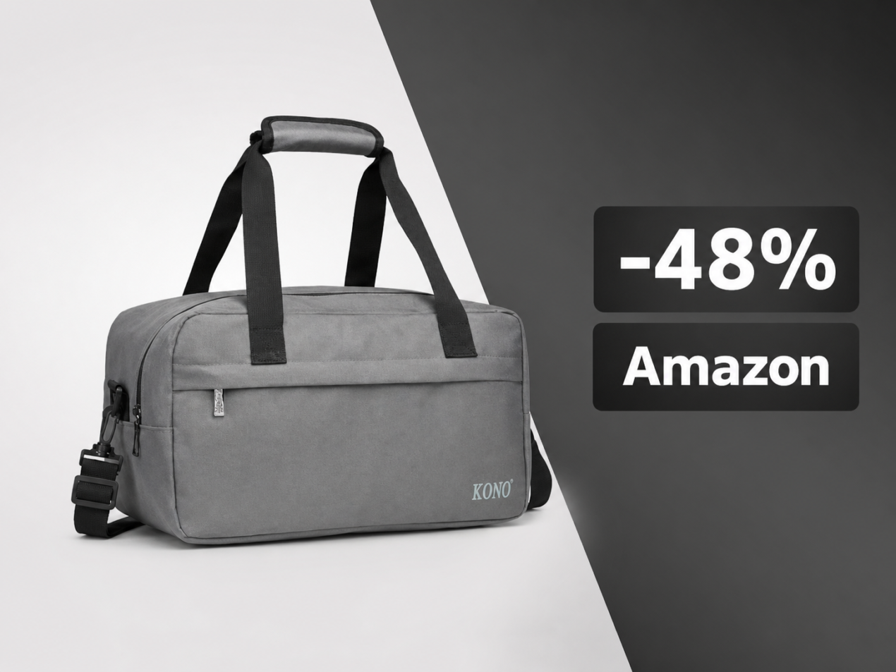 La borsa da viaggio approvata da Ryanair e Wizz Air crolla a meno di 9€ su Amazon: sconto quasi del 50%