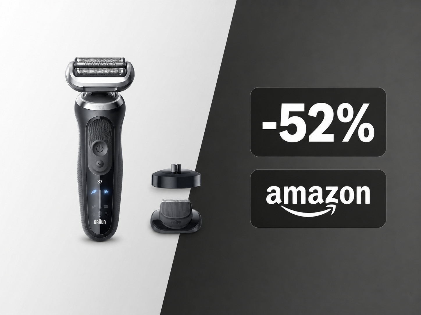 Braun Serie 7 al minimo storico: 134,99€ per il rasoio elettrico che vale quasi il doppio