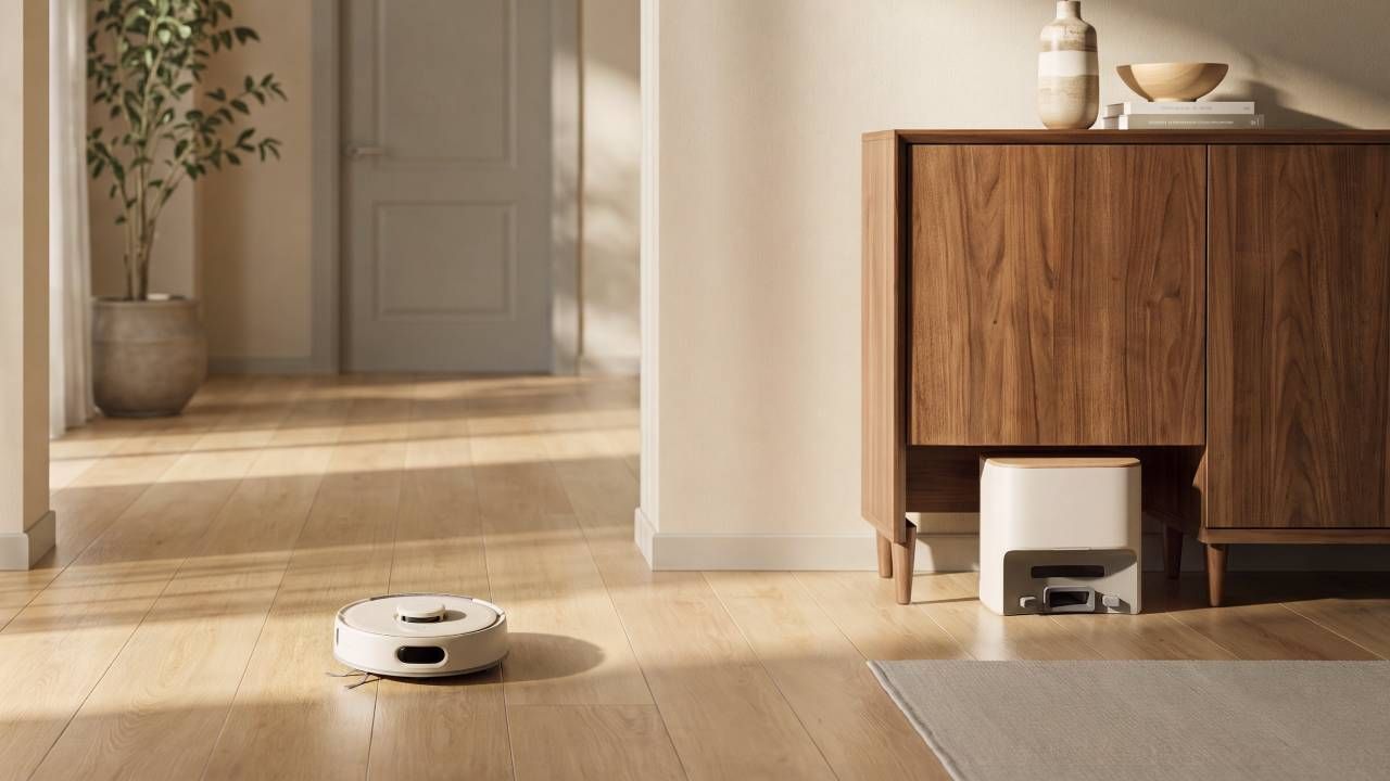 SwitchBot K11+ Pro, l’aspirapolvere più compatto di sempre: 12.000 Pa e base da 25 cm