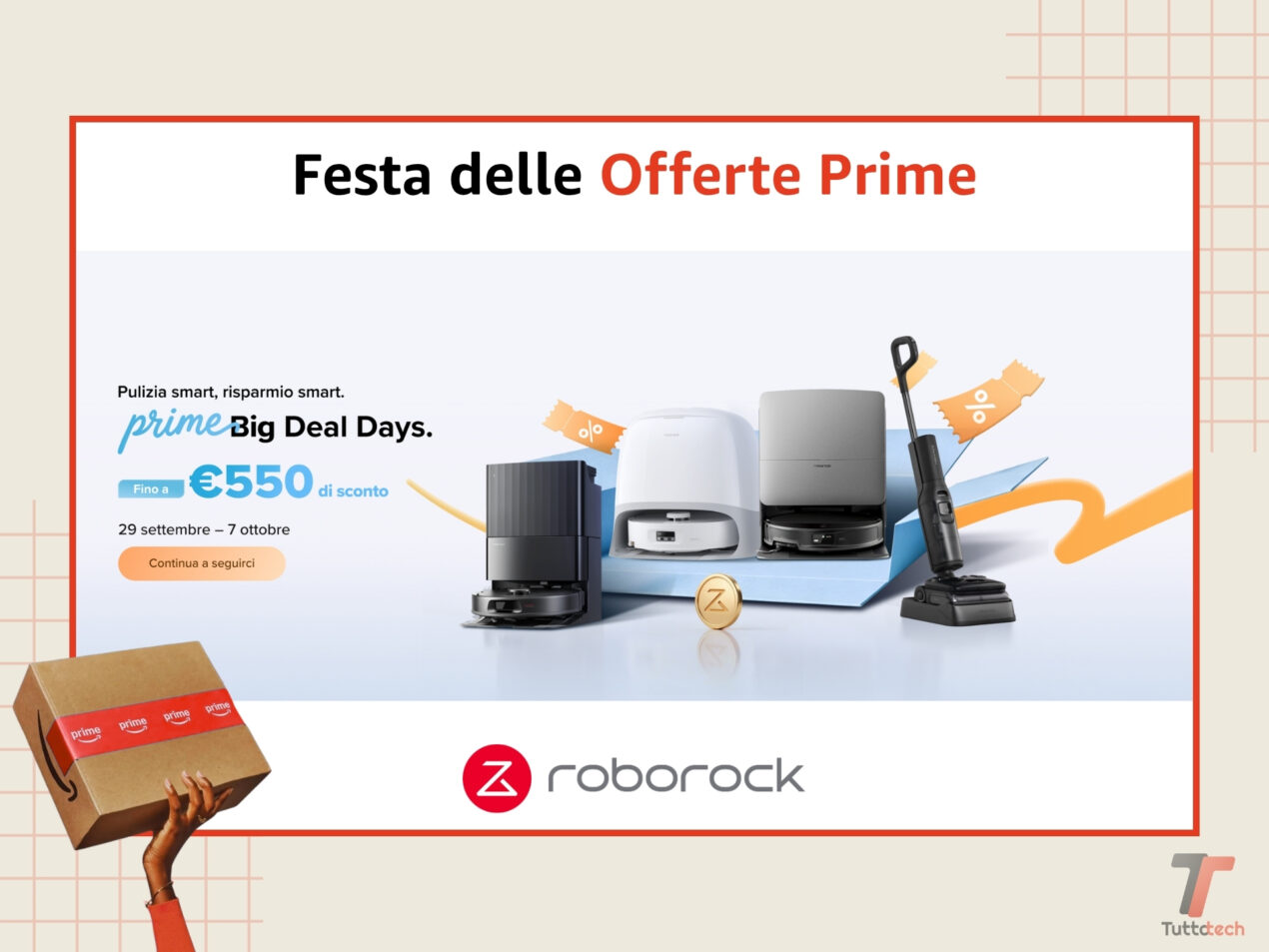 Roborock anticipa la sua Festa delle Offerte Prime e sconta da subito tanti robot e wet&dry