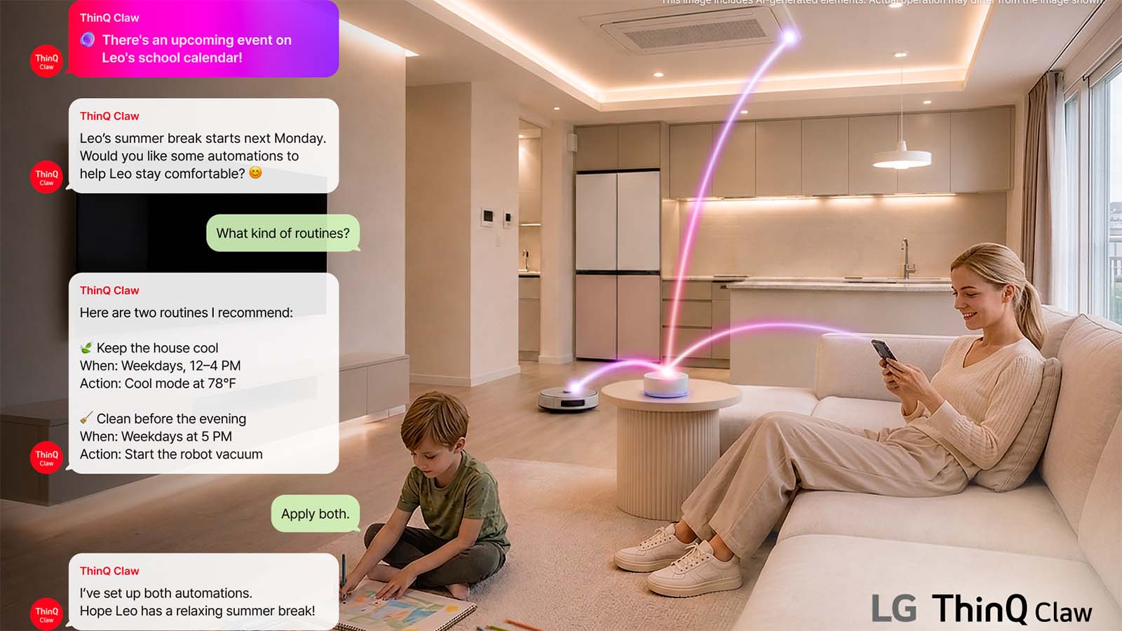 LG a IFA 2026 lancia ThinQ Claw e trasforma la casa con l’AI conversazionale