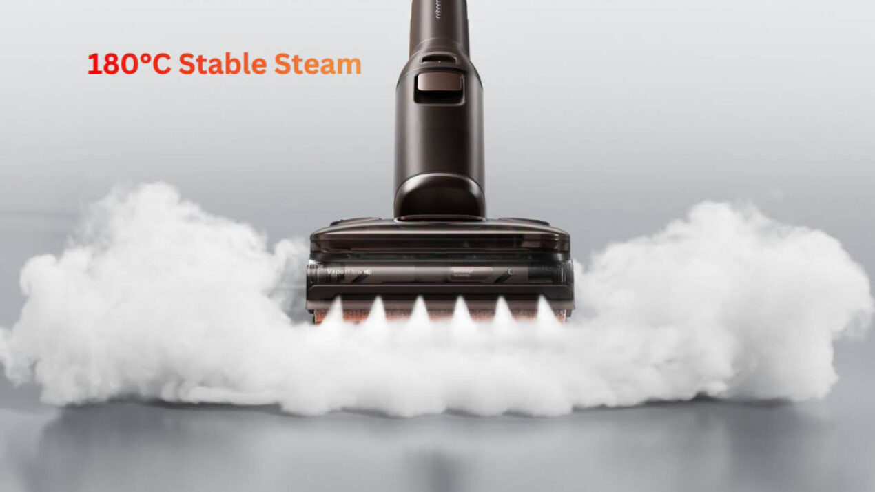 Ufficiale in oriente la nuova super lavapavimenti: Roborock F25 Ultra Steam Gen 2, con vapore a 180°C