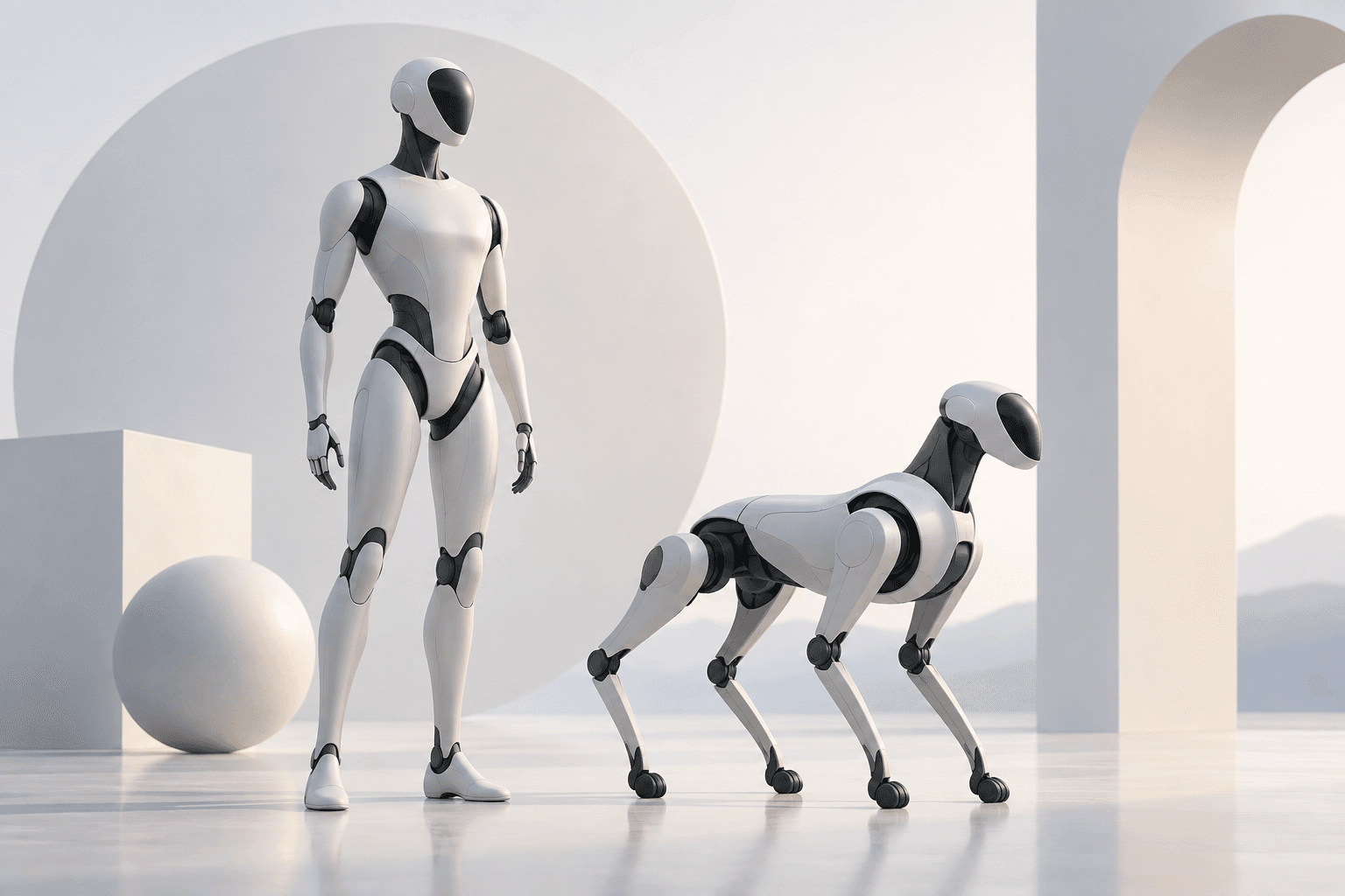 Faraday Future lancia 9 robot umanoidi e quadrupedi: prezzi da 9.990 dollari