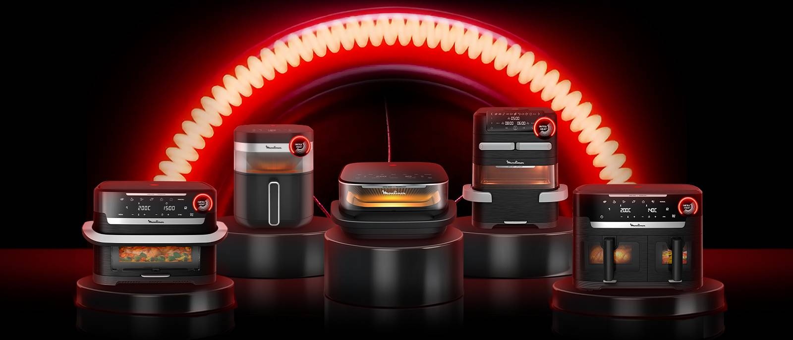 Moulinex Ever Fry, friggitrici ad aria con INFRA HEAT: prezzi da 159,99 euro