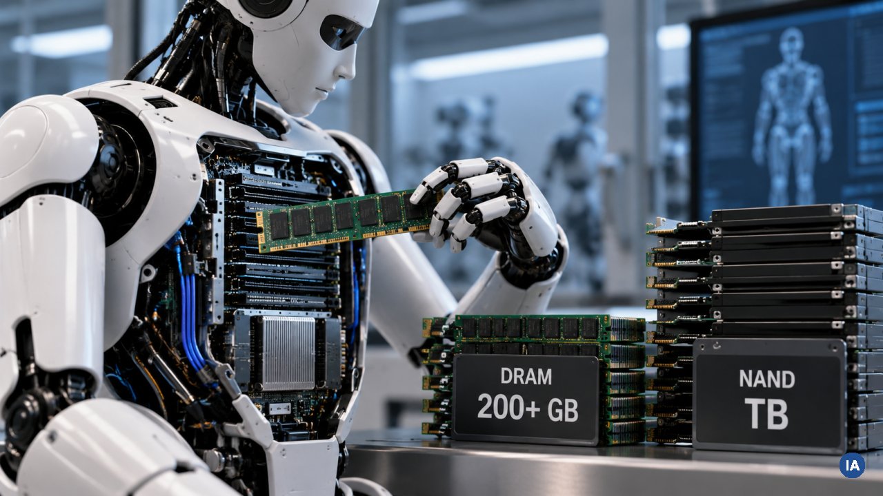 Micron: ricavi record e memoria mai così cara. I robot umanoidi spingono la domanda