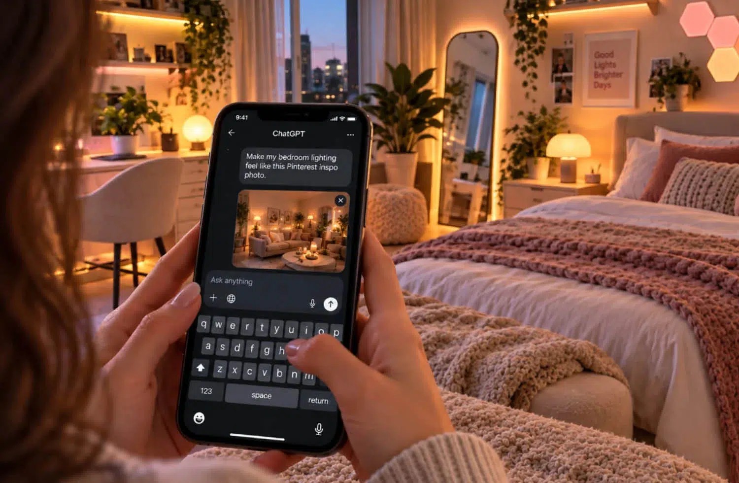 Nanoleaf, le luci smart ora si comandano a voce con ChatGPT e Claude